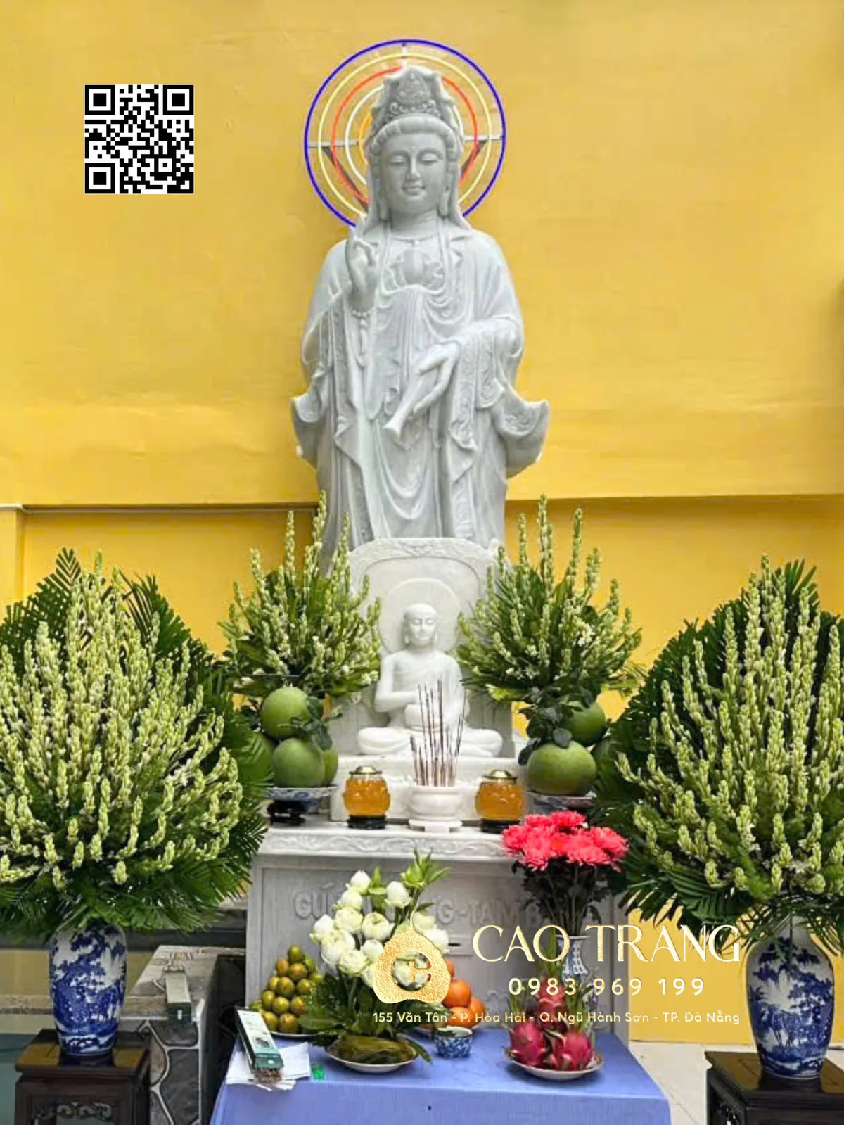 Tôn Trượng Quan Thế Âm Cao 3m Tại TP. Hồ Chí Minh
