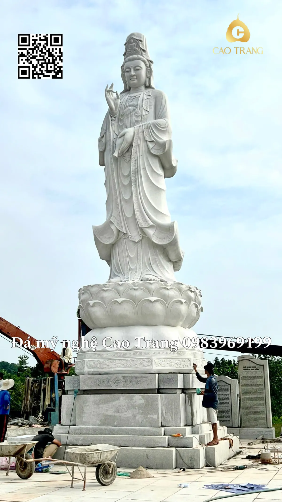 Tôn Trượng Tượng Quan Âm Cao 9m (Dự Án Khác)