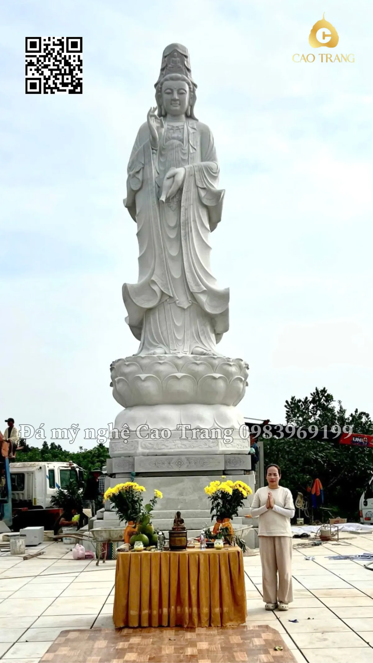 Tôn Trượng Tượng Quan Âm Cao 9m (Dự Án Khác)