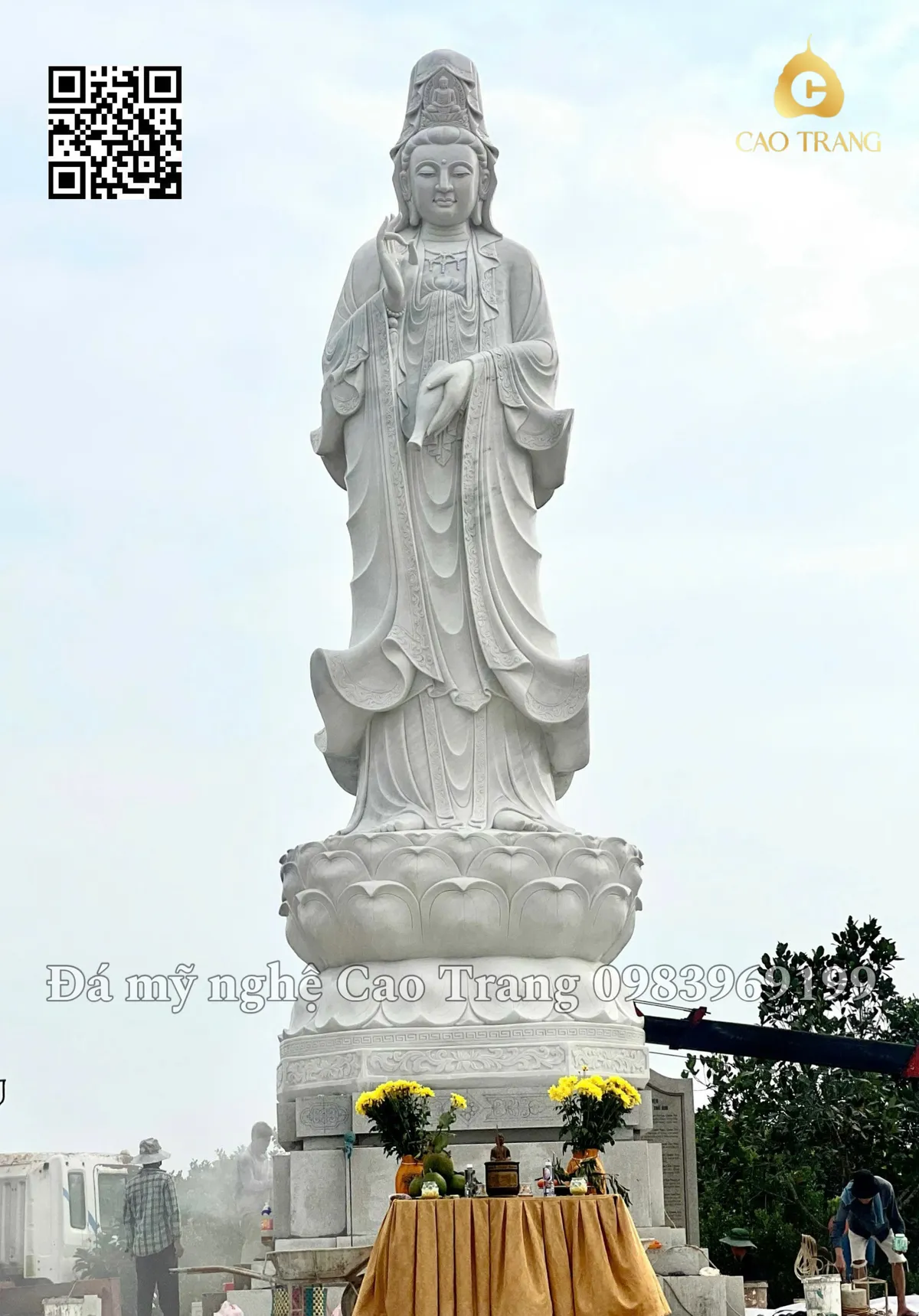 Tôn Trượng Tượng Quan Âm Cao 9m (Dự Án Khác)
