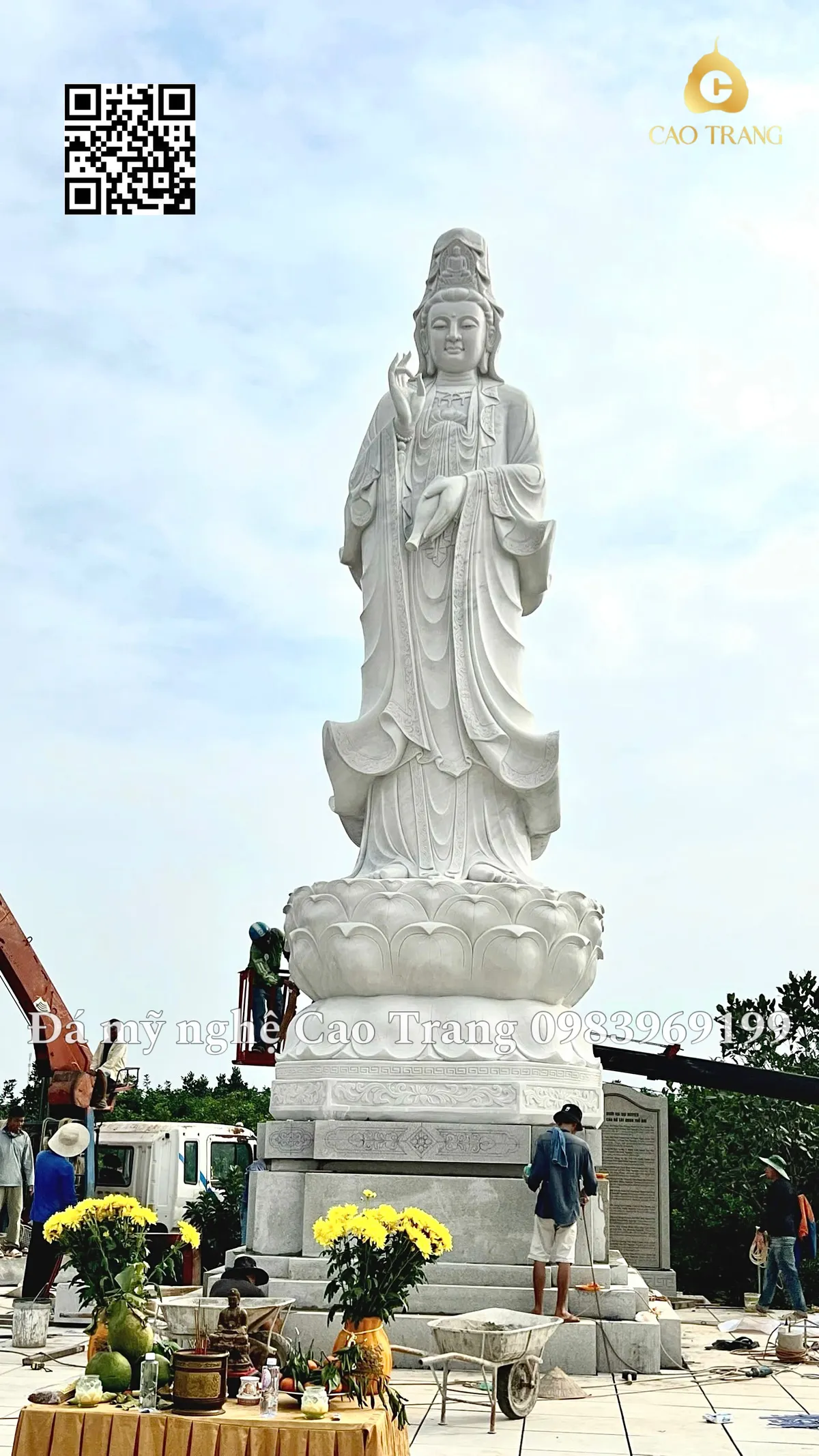Tôn Trượng Tượng Quan Âm Cao 9m (Dự Án Khác)