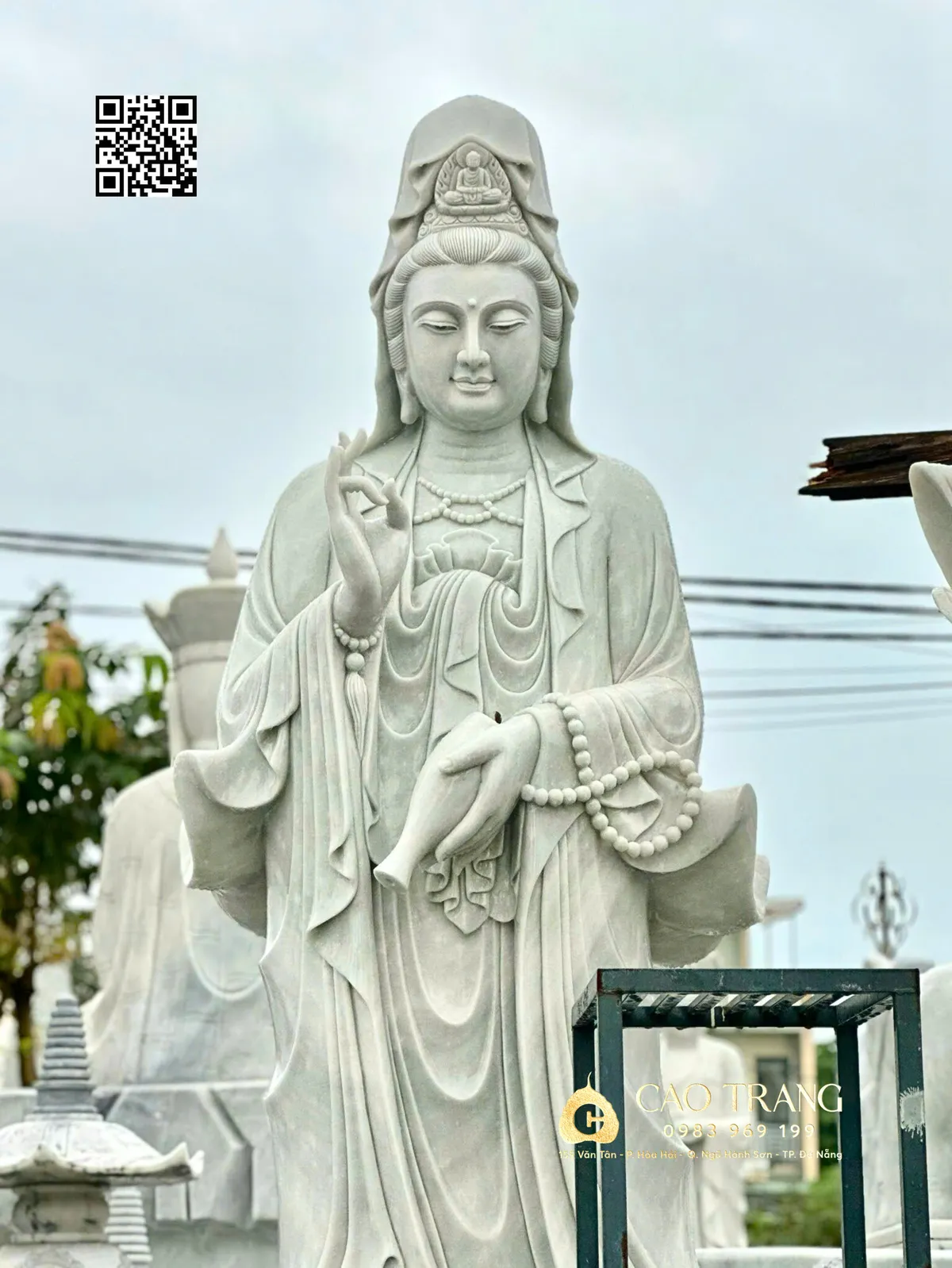 Tôn Trượng Quan Thế Âm Cao 3m Tại Bắc Giang