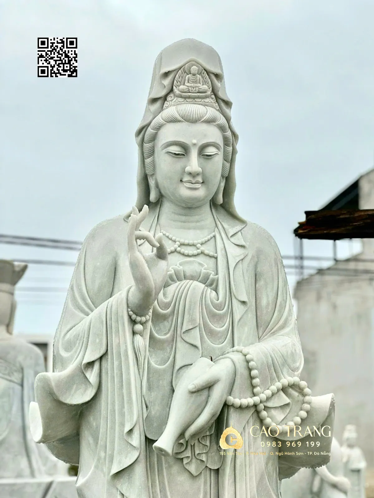 Tôn Trượng Quan Thế Âm Cao 3m Tại Bắc Giang