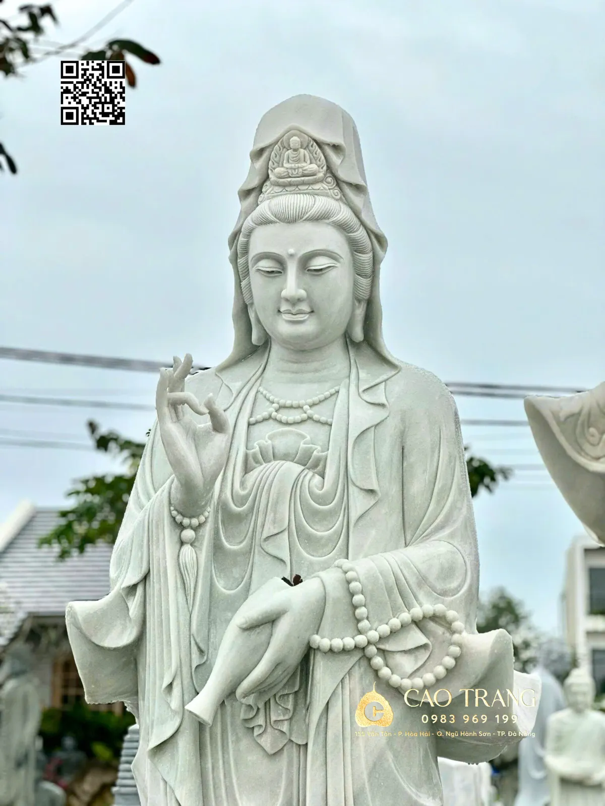 Tôn Trượng Quan Thế Âm Cao 3m Tại Bắc Giang