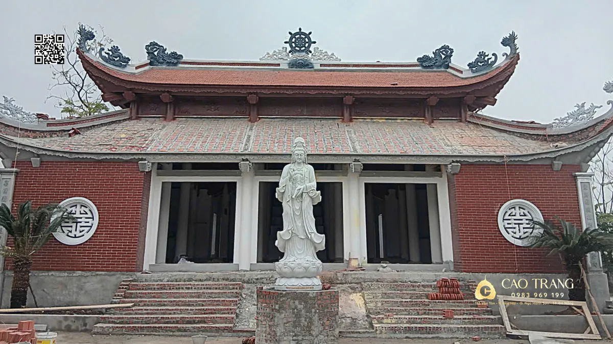 Tôn Trượng Quan Thế Âm Cao 3m Tại Bắc Giang