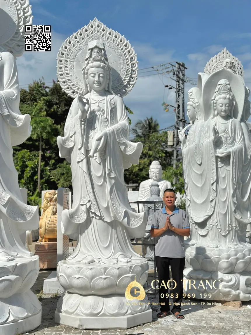 Tôn Trượng Quan Thế Âm Cao 4,2m Tại Hà Nội