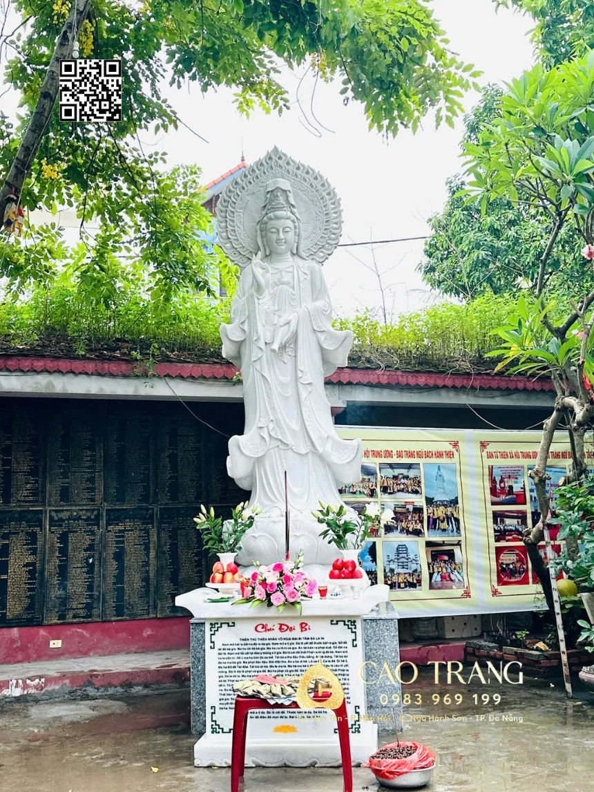 Tôn Trượng Quan Thế Âm Cao 4,2m Tại Hà Nội