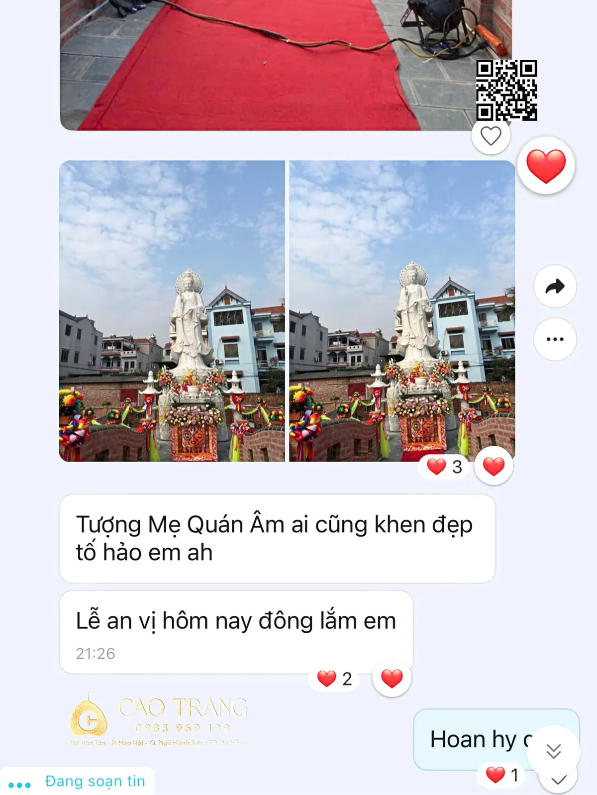 Tôn Trượng Quan Thế Âm Cao 5m Tại Hà Nội