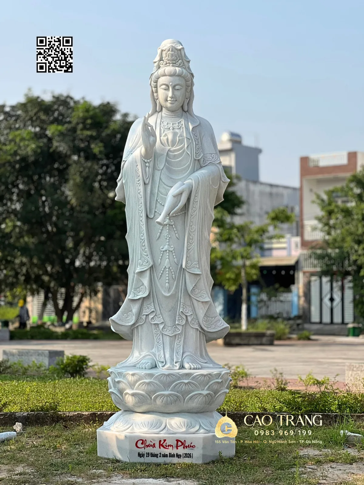 Tôn Trượng Quan Thế Âm Cao 3,5m Tại Hải Dương