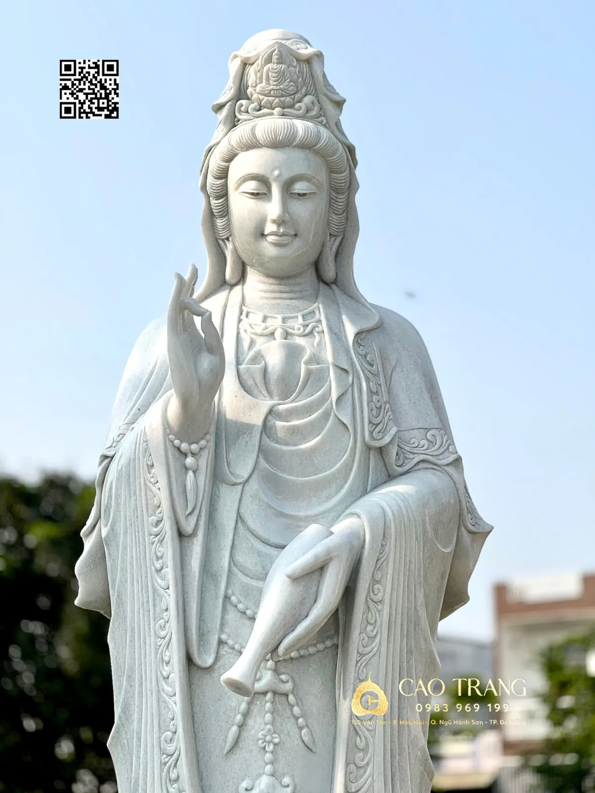 Tôn Trượng Quan Thế Âm Cao 3,5m Tại Hải Dương