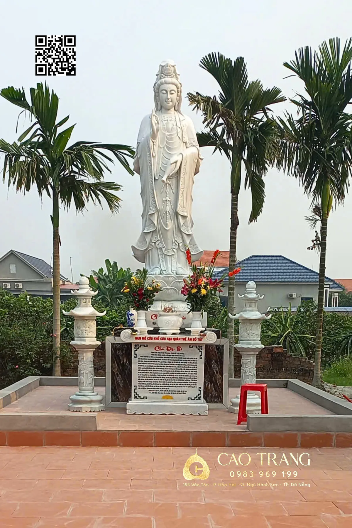 Tôn Trượng Quan Thế Âm Cao 3,5m Tại Hải Dương