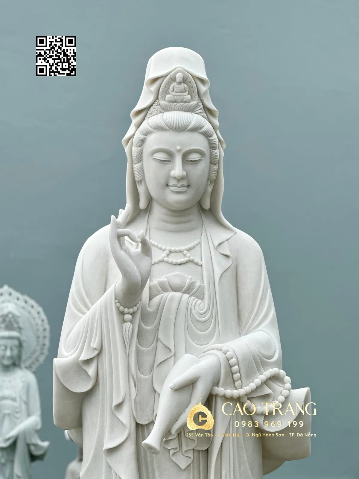 Tôn Trượng Quan Thế Âm Cao 3m Tại Kiên Giang