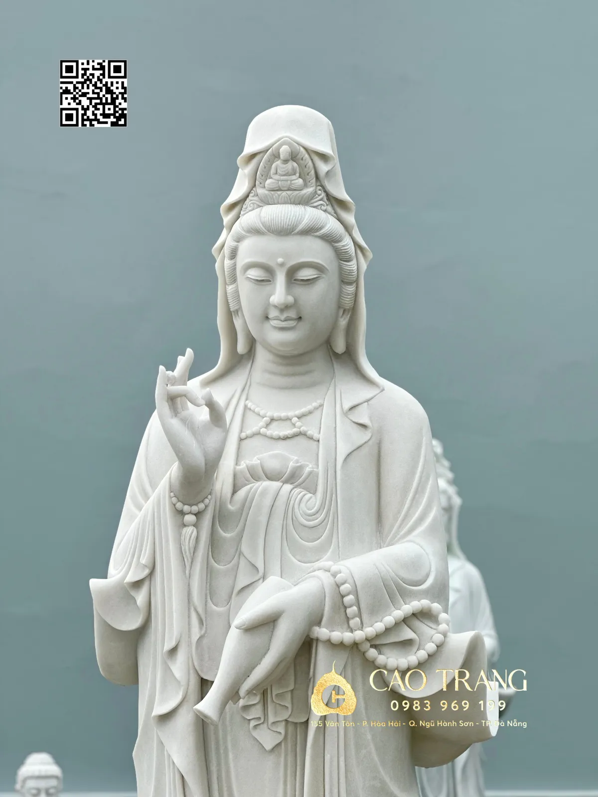 Tôn Trượng Quan Thế Âm Cao 3m Tại Kiên Giang