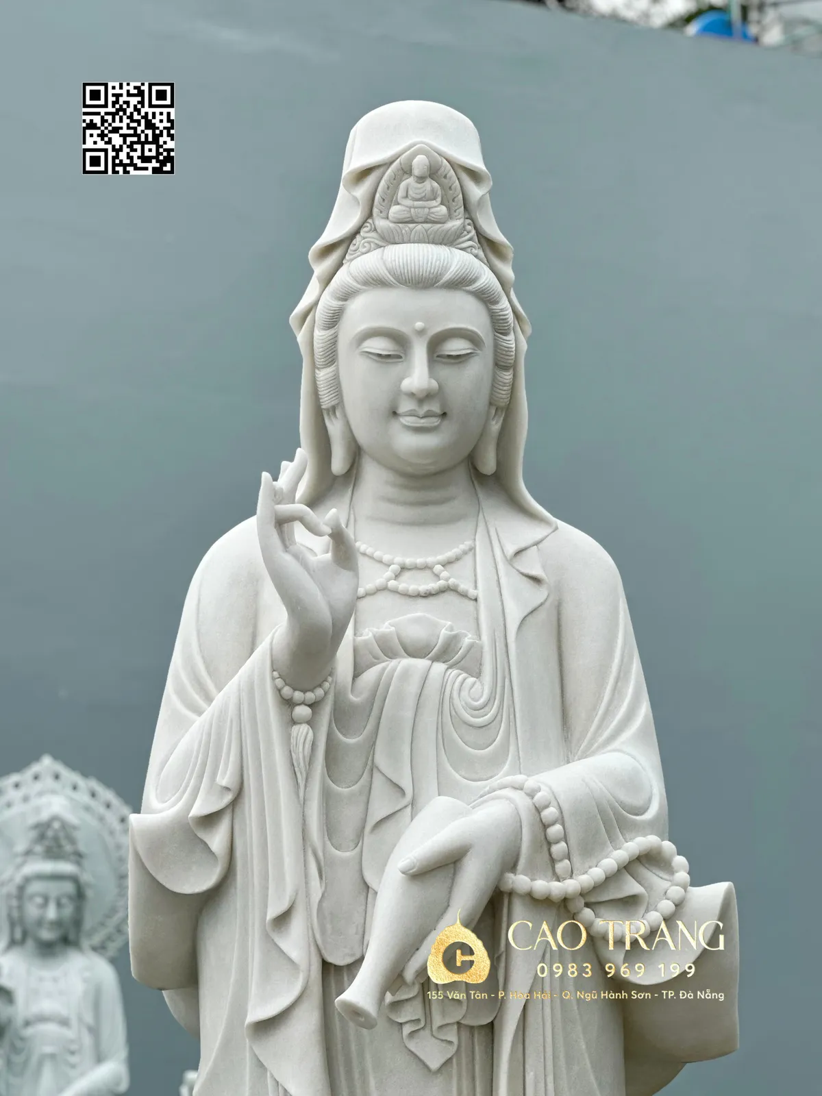 Tôn Trượng Quan Thế Âm Cao 3m Tại Kiên Giang