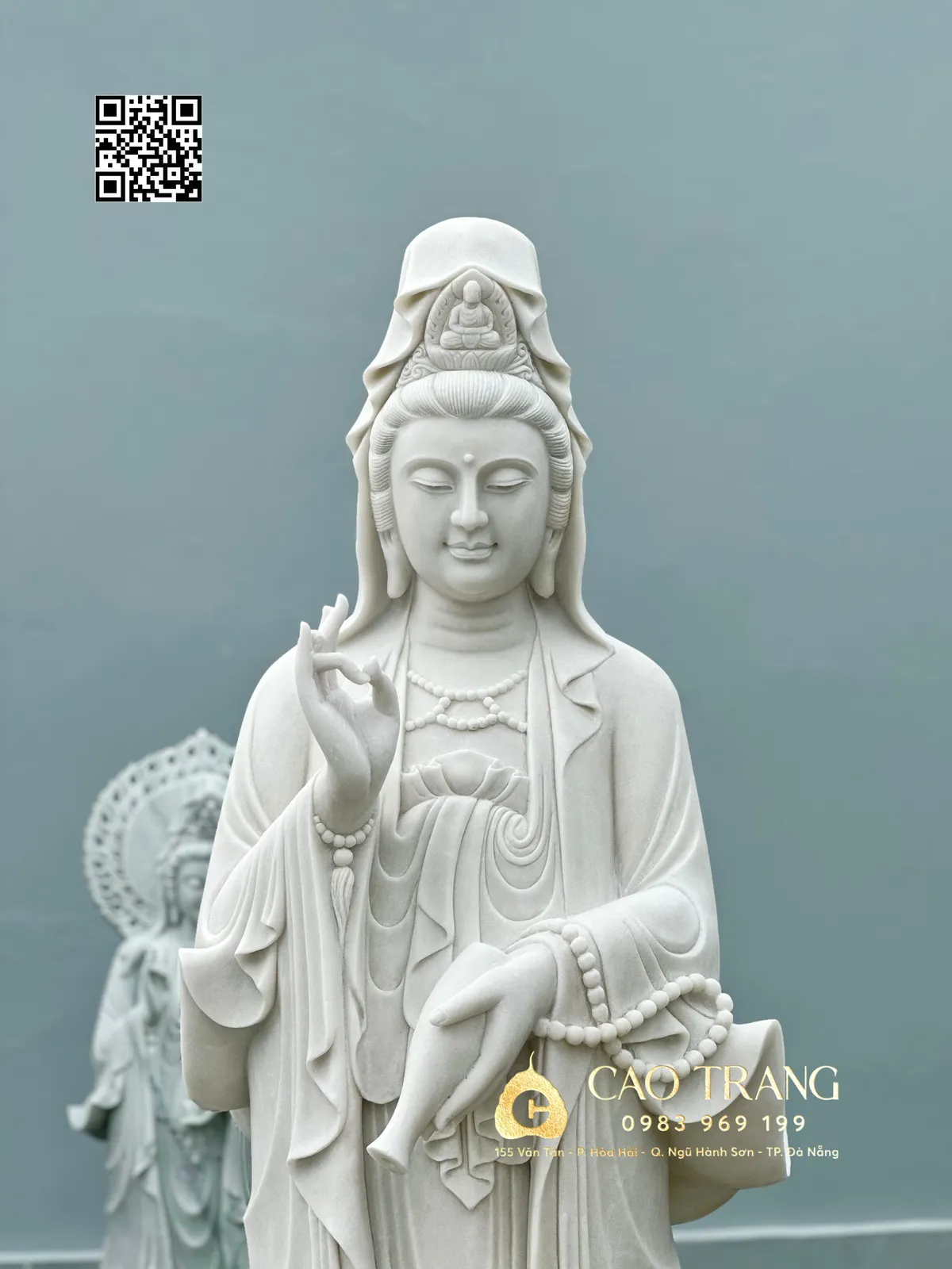 Tôn Trượng Quan Thế Âm Cao 3m Tại Kiên Giang