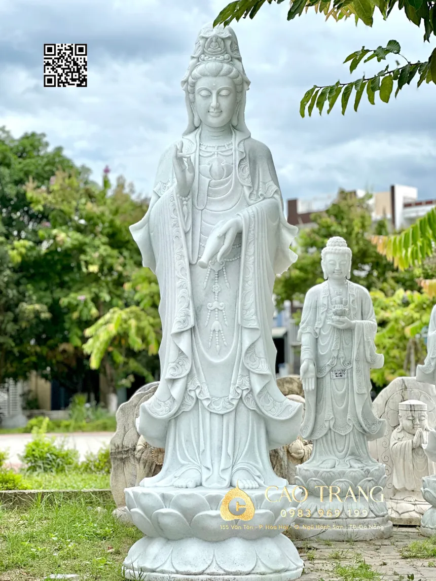 Tôn Trượng Quan Thế Âm Cao 2,5m Tại Long An