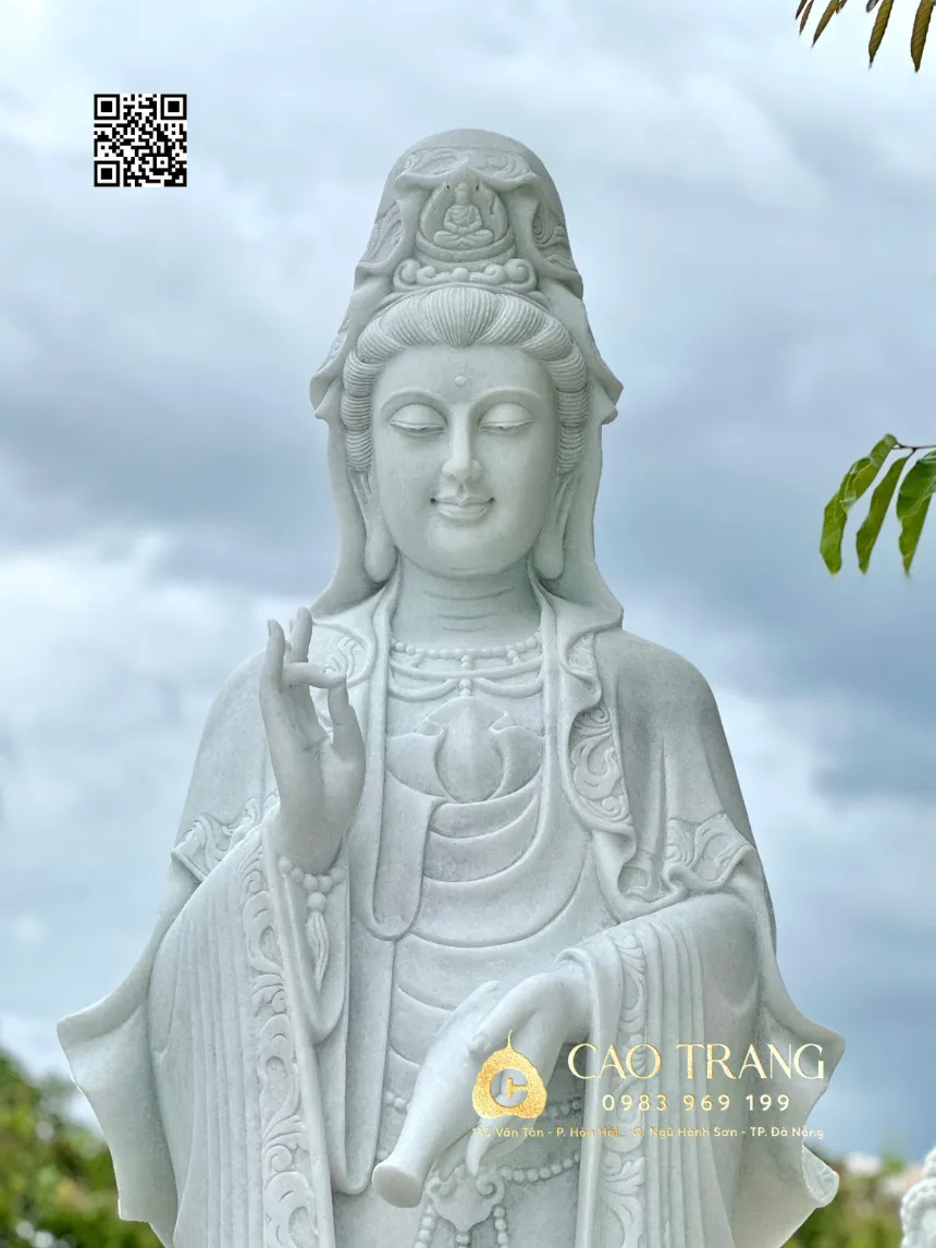 Tôn Trượng Quan Thế Âm Cao 2,5m Tại Long An