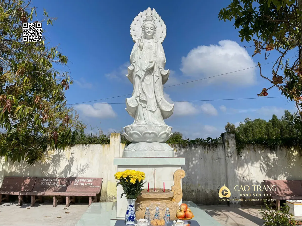 Tôn Trượng Quan Thế Âm Cao 3,5m Tại Sóc Trăng