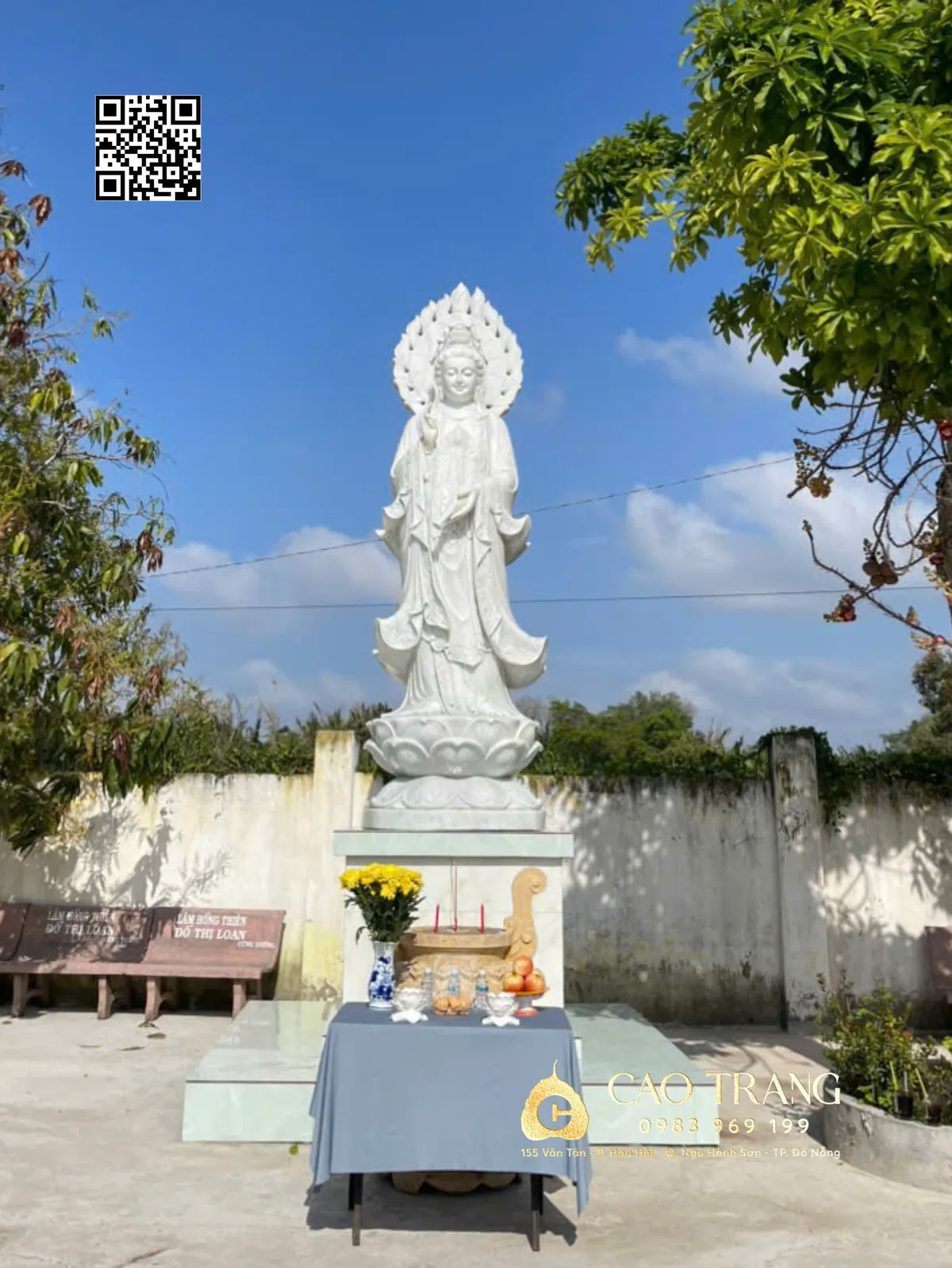 Tôn Trượng Quan Thế Âm Cao 3,5m Tại Sóc Trăng