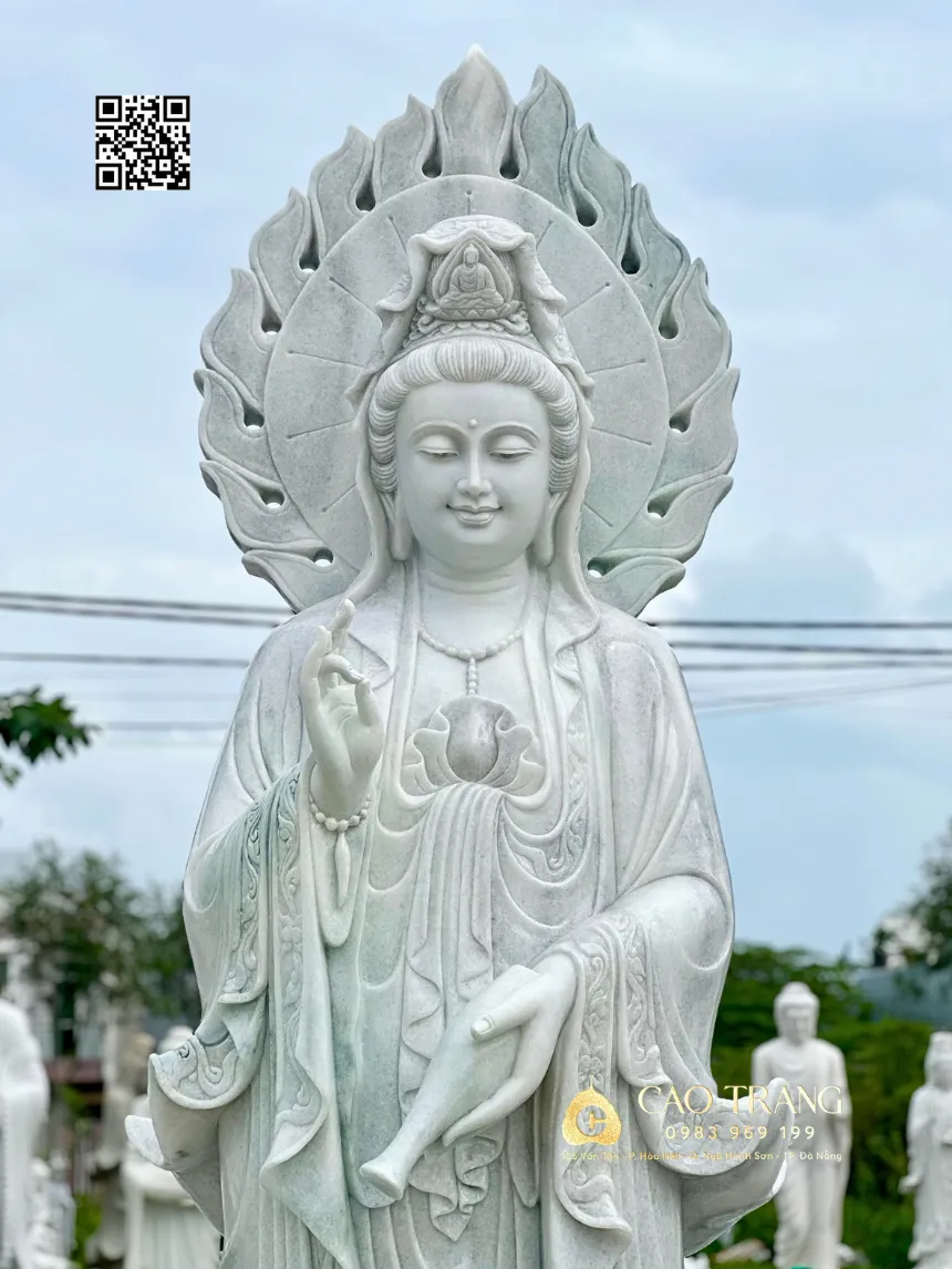 Tôn Trượng Quan Thế Âm Cao 3,5m Tại Sóc Trăng