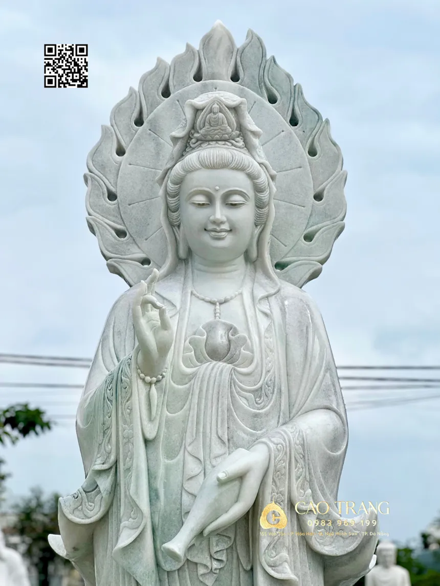 Tôn Trượng Quan Thế Âm Cao 3,5m Tại Sóc Trăng