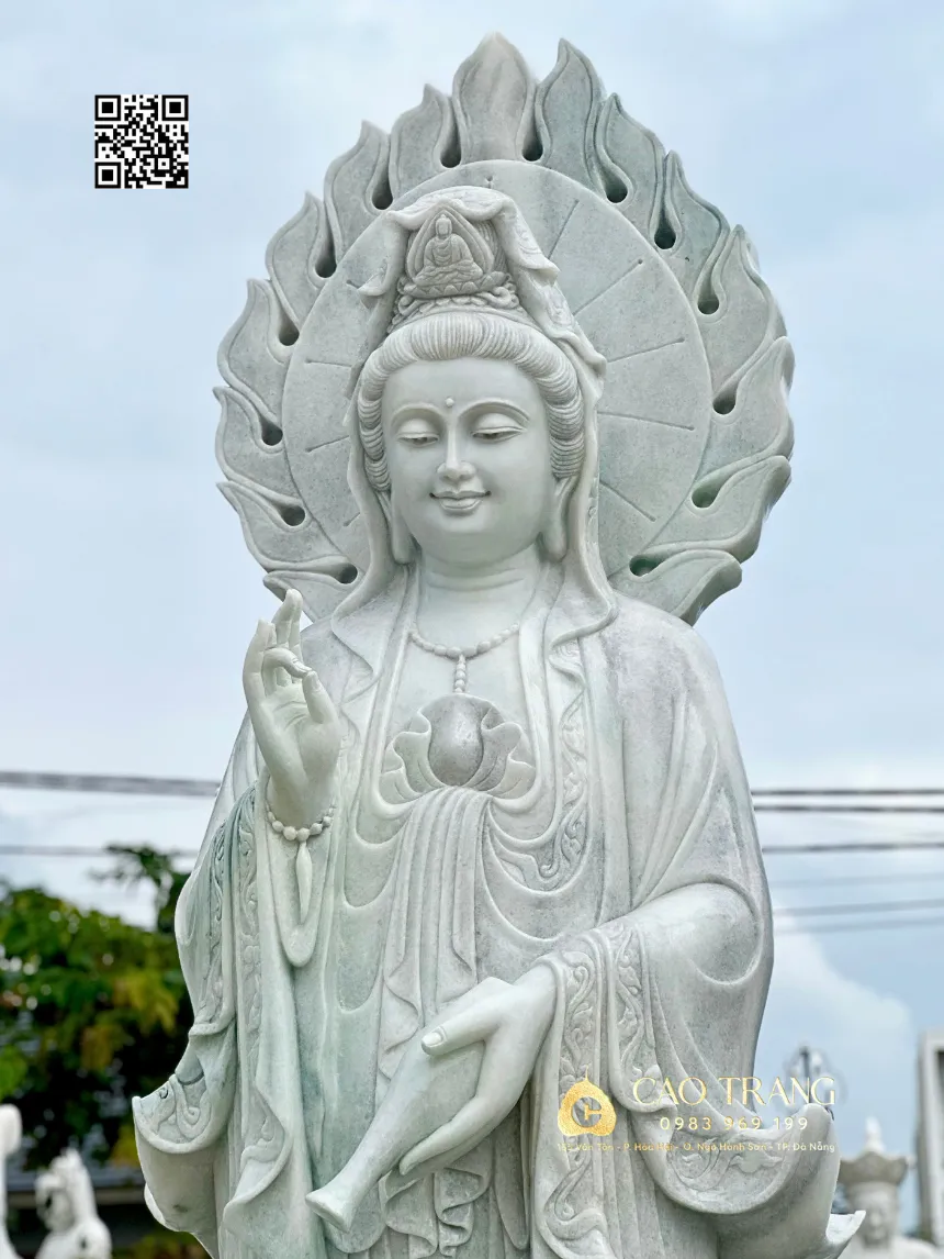 Tôn Trượng Quan Thế Âm Cao 3,5m Tại Sóc Trăng
