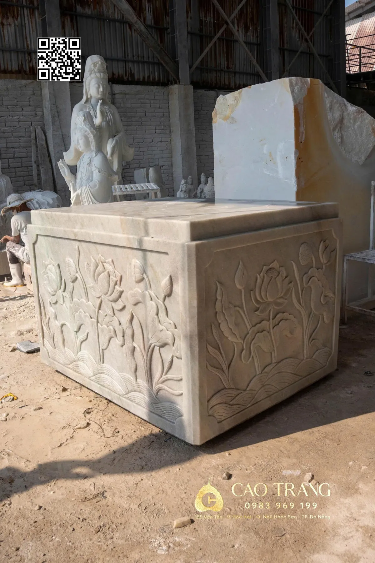 Tôn Trượng Quan Thế Âm Cao 3,5m Tại Đắk Lắk