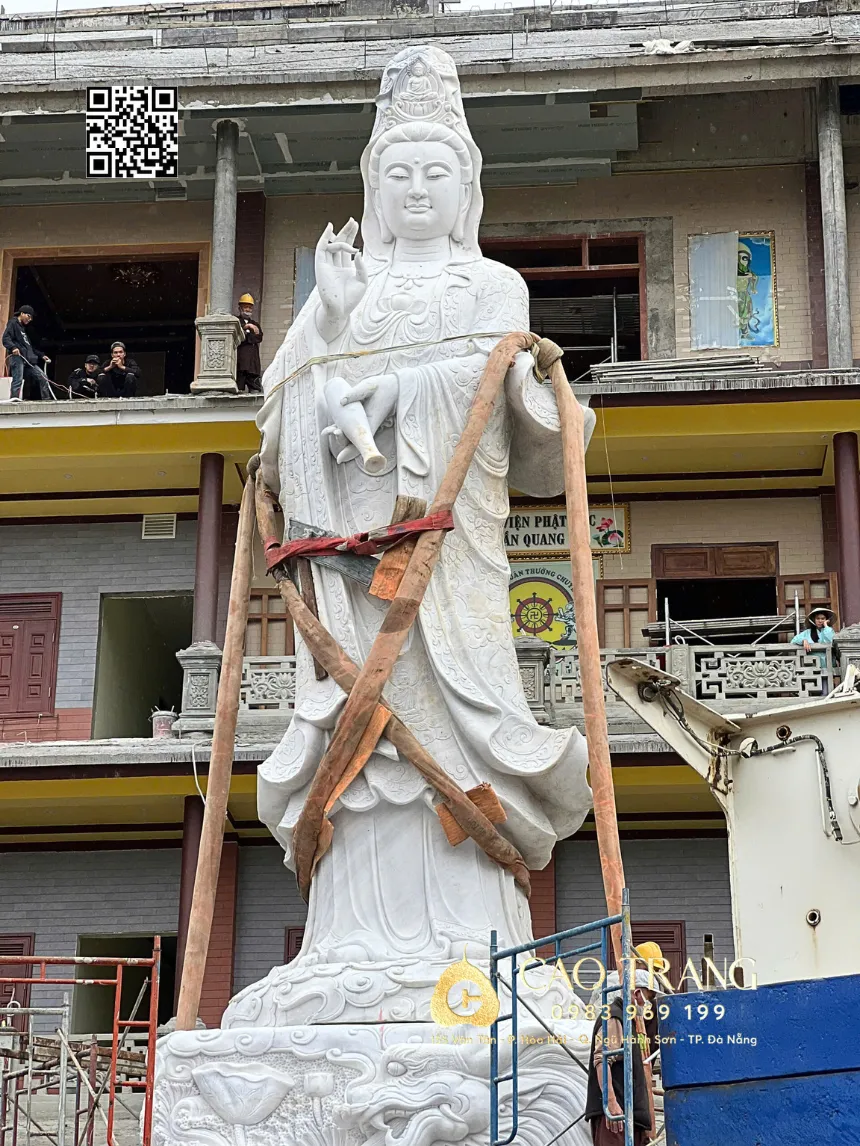 Tôn Trượng Quan Thế Âm Cao 7,5m Tại Lâm Đồng
