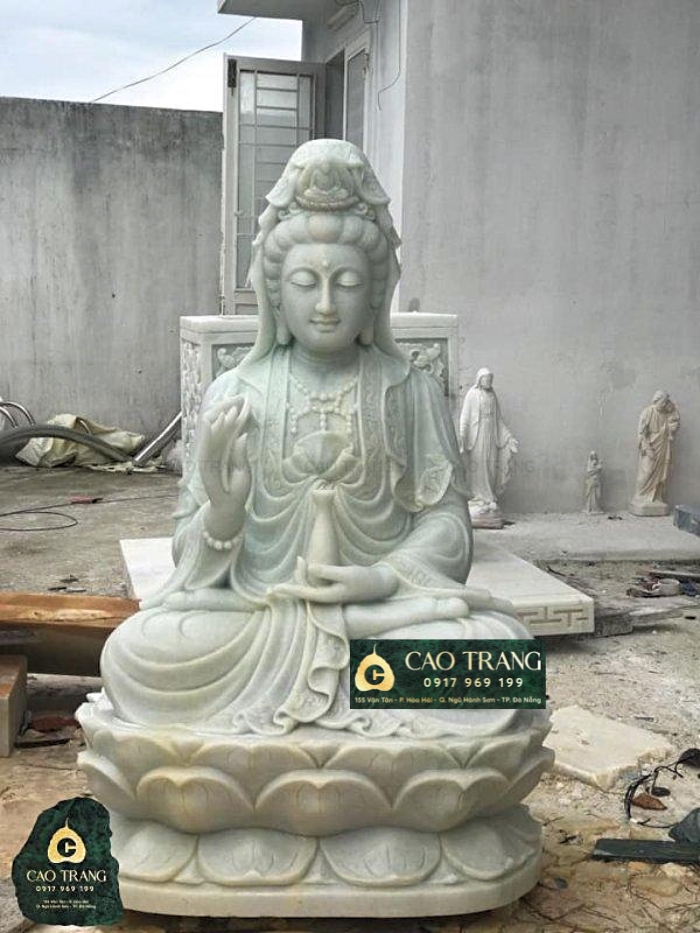 Tượng Quan Âm Tọa Thiền