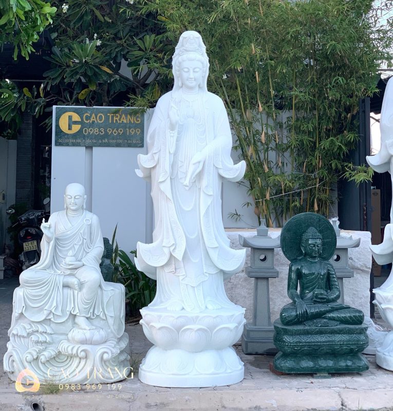 Quy trình chế tác tượng Phật Quan Âm bằng đá chuyên nghiệp