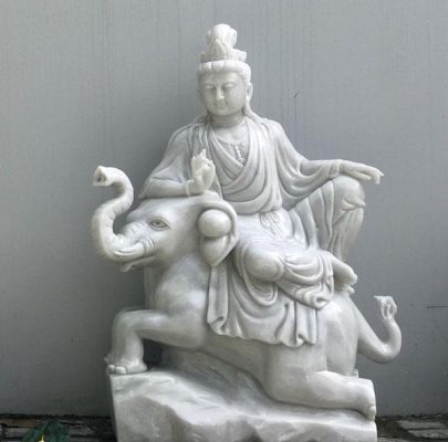 Biểu tượng Phổ Hiền Bồ Tát cưỡi voi trắng