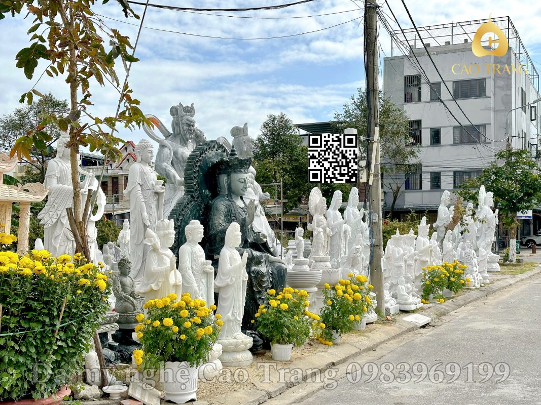 Tượng Quan Âm Nam Hải Bằng Đá – Biểu Tượng Bình An & Lòng Từ Bi