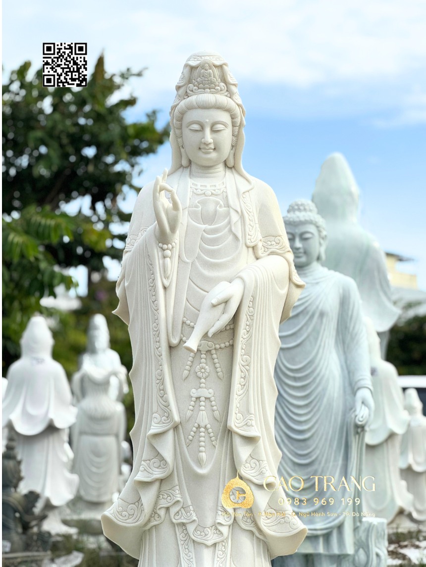 Tượng Quan Âm Đá Cao Trang uy tín, chất lượng Tượng Quan Âm Đá Cao Trang uy tín, chất lượng